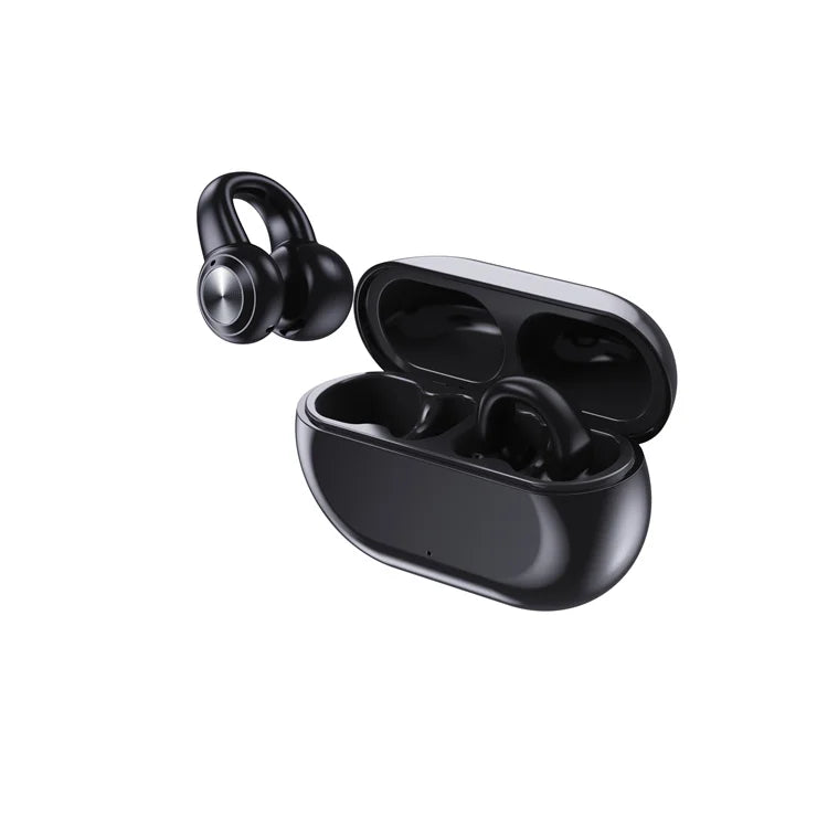 New V60 Low Delay Wireless Headset Tws BT5.3 Bluetooth Headset bone conduction Waterproof Sweat proof Earclip Headset